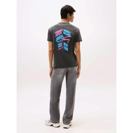 Tommy Hilfiger Ανδρική κοντομάνικη μπλούζα Back Graphic Crew Neck T-Shirt